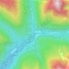 Galena topographic map, elevation, terrain