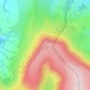 Hay Bluff topographic map, elevation, terrain