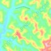 Bonfim topographic map, elevation, terrain