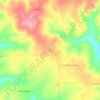 Fox topographic map, elevation, terrain
