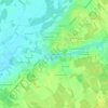 Clos Saint-Pierre topographic map, elevation, terrain