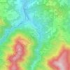 Pavana topographic map, elevation, terrain