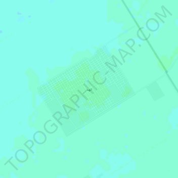 Al Huda topographic map, elevation, terrain