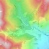 Solang topographic map, elevation, terrain