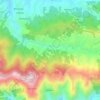 Nallu topographic map, elevation, terrain