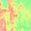 Remedios topographic map, elevation, terrain