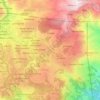 Pacdal topographic map, elevation, terrain