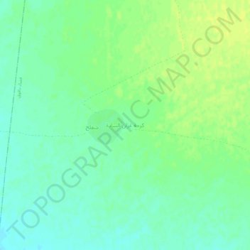 Garha Ghazan AL-Sada topographic map, elevation, terrain