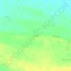 Tobana topographic map, elevation, terrain