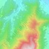 Le Balme topographic map, elevation, terrain