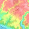 es Sendet topographic map, elevation, terrain