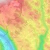 Grub topographic map, elevation, terrain