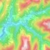 O Mazonovo topographic map, elevation, terrain