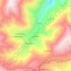 Cachora topographic map, elevation, terrain
