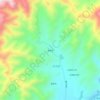 本里村 topographic map, elevation, terrain