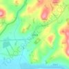 Skirling topographic map, elevation, terrain