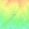 Thakurgaon topographic map, elevation, terrain