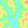 Pawnee topographic map, elevation, terrain