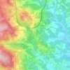 Gundersdorf topographic map, elevation, terrain