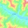 者米拉祜族乡 topographic map, elevation, terrain