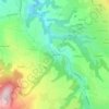 Les Esserts topographic map, elevation, terrain