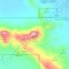 Safford Peak topographic map, elevation, terrain