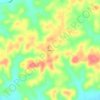 Magan topographic map, elevation, terrain
