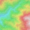 Nating topographic map, elevation, terrain