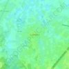 Loenhout topographic map, elevation, terrain
