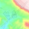 Ponderosa Spring Subdivision topographic map, elevation, terrain