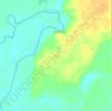 Yard topographic map, elevation, terrain