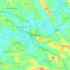Marthandam topographic map, elevation, terrain