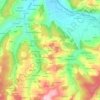 Aeschi topographic map, elevation, terrain