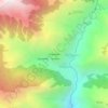 Phatagalna topographic map, elevation, terrain