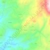 Lugar topographic map, elevation, terrain
