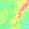 马鸣乡 topographic map, elevation, terrain