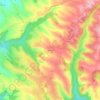 Sirvens topographic map, elevation, terrain