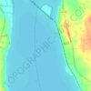 Sand Bar, Cayuga County, New York topographic map, elevation, terrain