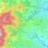 Valency topographic map, elevation, terrain