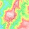 Comenda topographic map, elevation, terrain