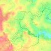 Vaucé topographic map, elevation, terrain
