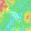 Gugu topographic map, elevation, terrain