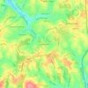 Ruthfred Acres topographic map, elevation, terrain