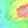 Gysenstein topographic map, elevation, terrain