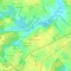 Brookmont Farms topographic map, elevation, terrain