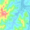 Englewood topographic map, elevation, terrain