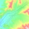 Janca topographic map, elevation, terrain