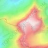 Tödi topographic map, elevation, terrain