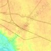 Tundla topographic map, elevation, terrain