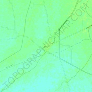 Jatoi topographic map, elevation, terrain